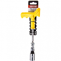 Ключ свечной с карданом 21х260мм  SKYWAY усиленный